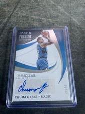 2020 Panini Immaculate Past and Present Signatures /99 Chuma Okeke #PPS-CHU Auto