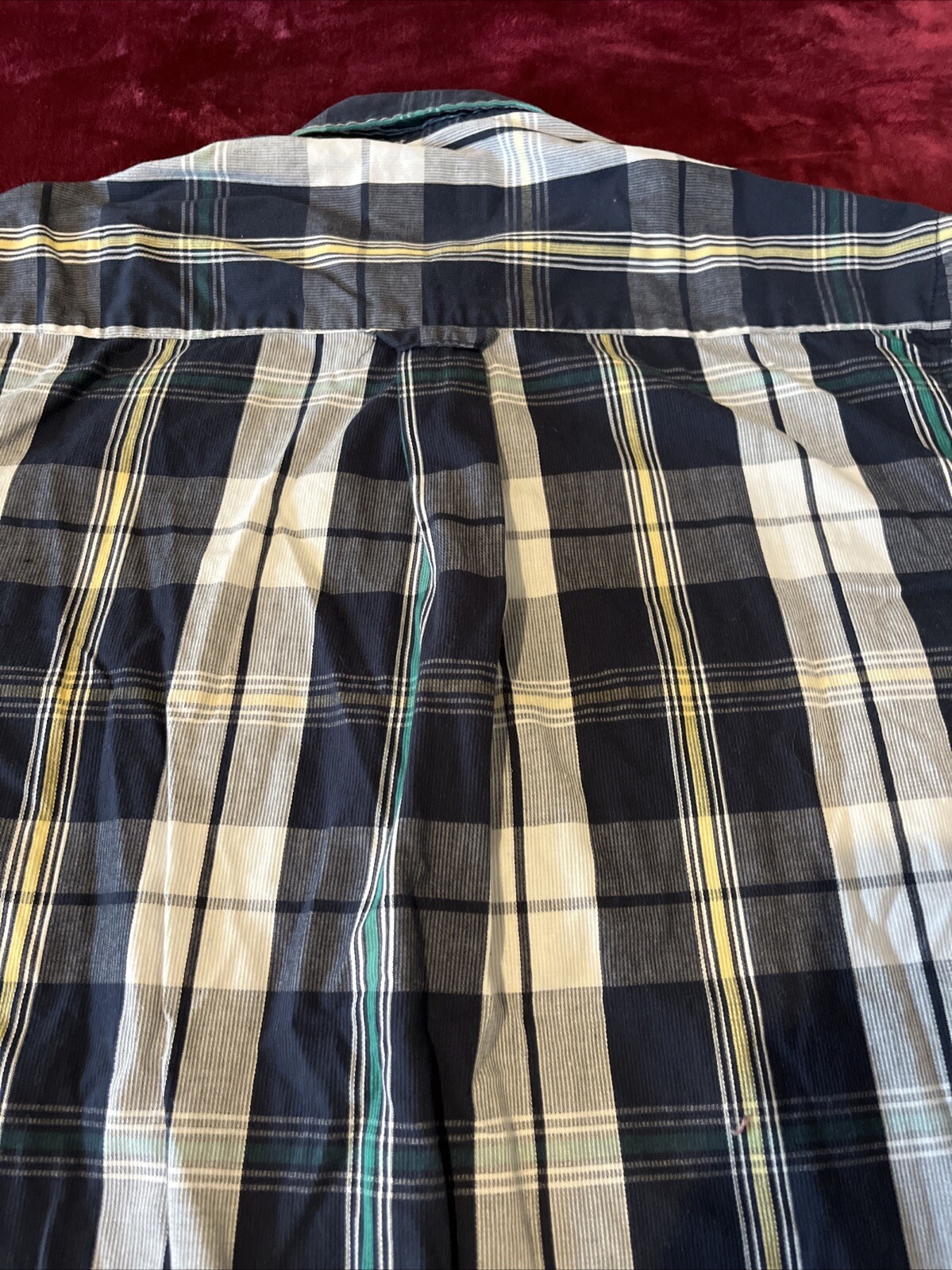 Authentic Pendleton Short Sleeve Plaid Button Shi… - image 11