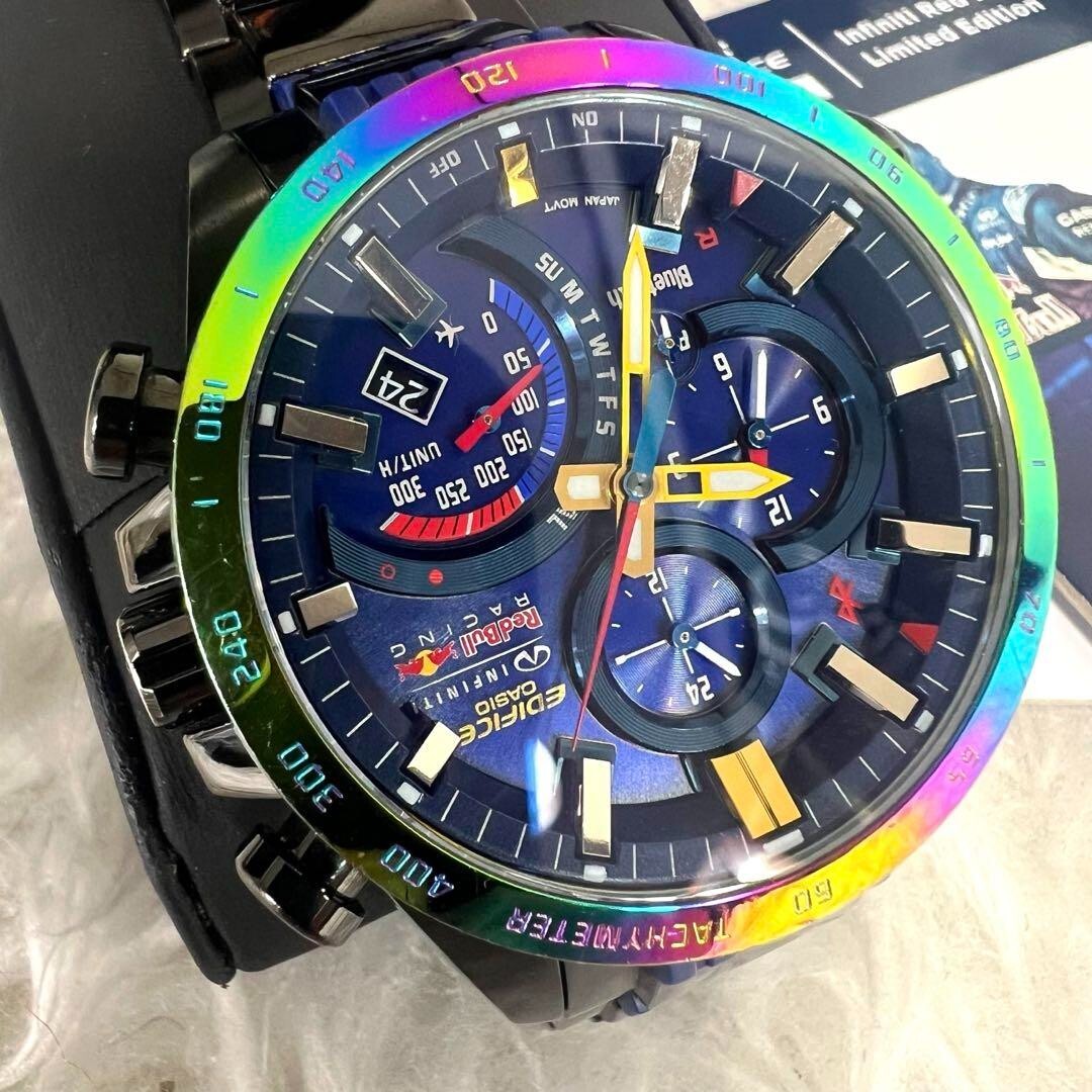 カシオ EDIFICE EQB-510（Red Bullコラボモデル） Casio EDIFICE Infiniti Red Bull Racing Limited Edition Watch