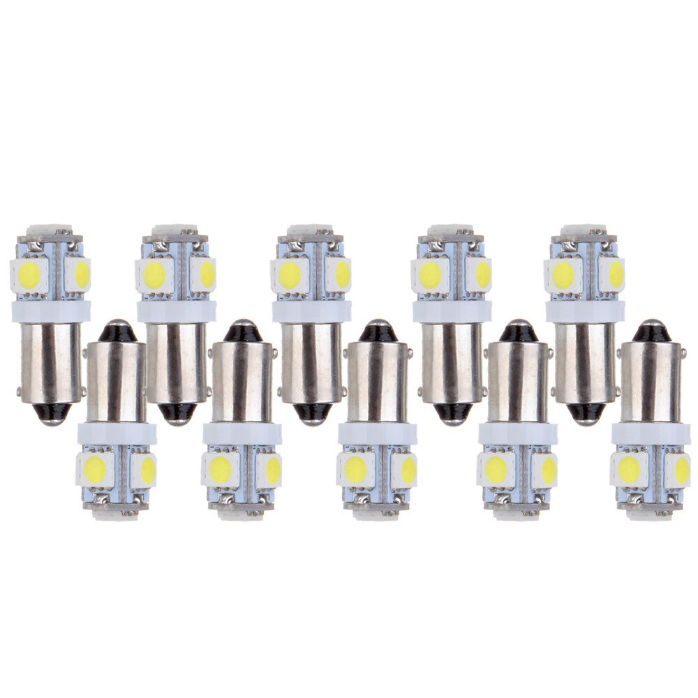 YM E-Bright 20-Pack DC 24V White BA9S 5050 5SMD Led License - Foto 6