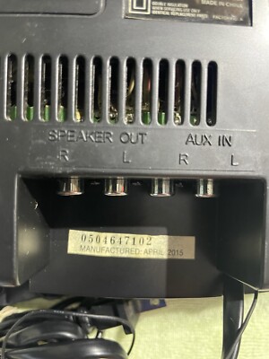 GPX Remote Control HM3817DT Micro Stereo System Clock CD W Battery