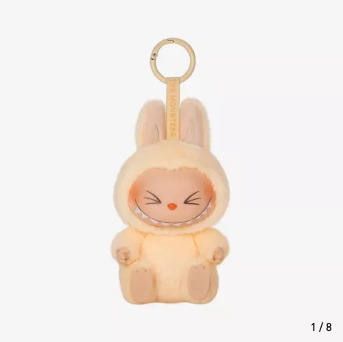 Authentische Pop Mart Labubu die Monster "Have a Seat" Vinyl Anhänger Figur versiegelt - Bild 13 von 24