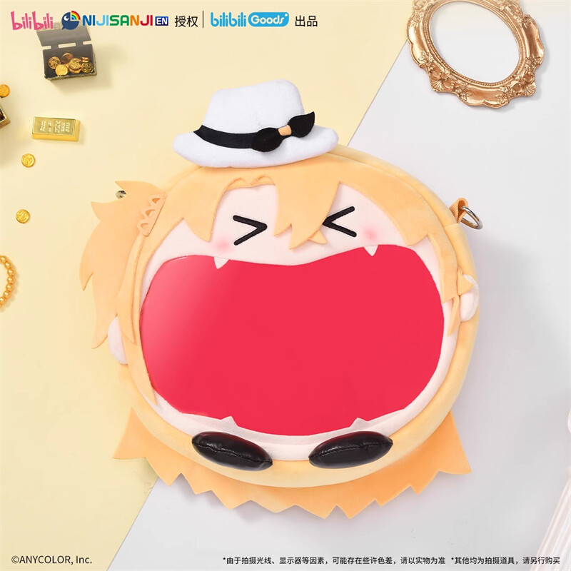 NIJISANJI VTuber Luca Kaneshiro Vox Akuma Plush Backpack Crossbody