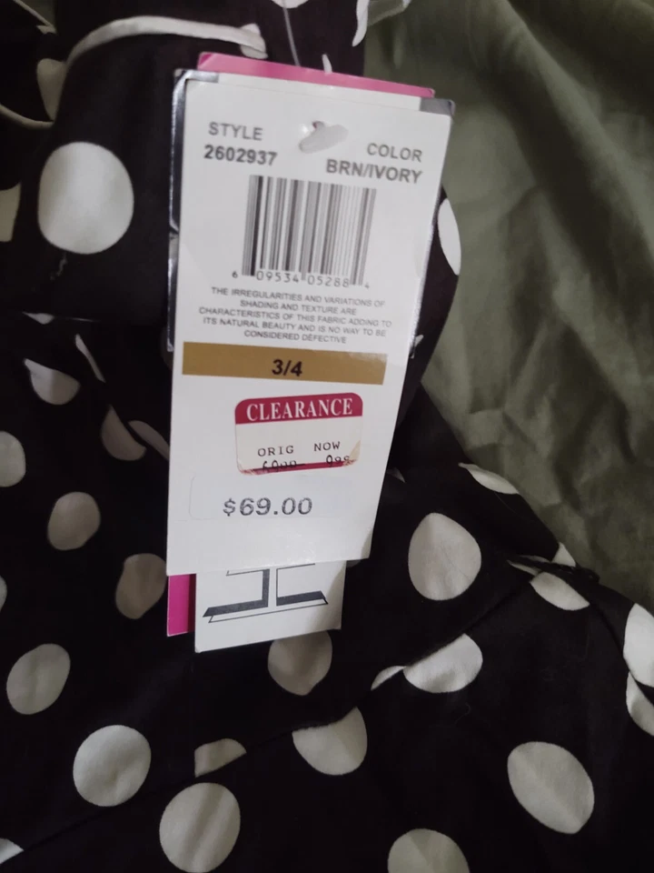 Morgan & Co Women's Dress Size 3/4 - Image 3 of 4