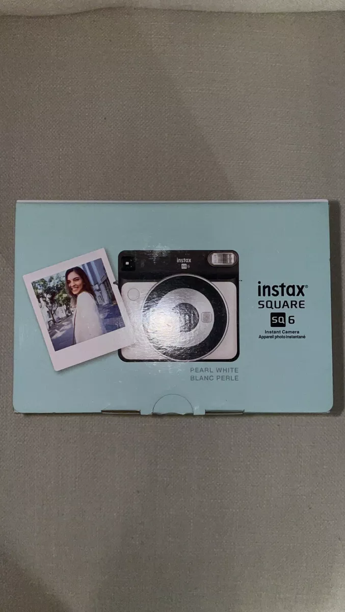 Fujifilm Instax SQUARE SQ6 Pearl White Instant Film Camera