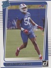 2021 Panini Donruss Greg Rousseau #344