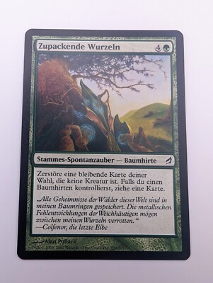 Magic the Gathering Lorwyn ROOTGRAPPLE MTG DE ZUPACKENDE WURZELN