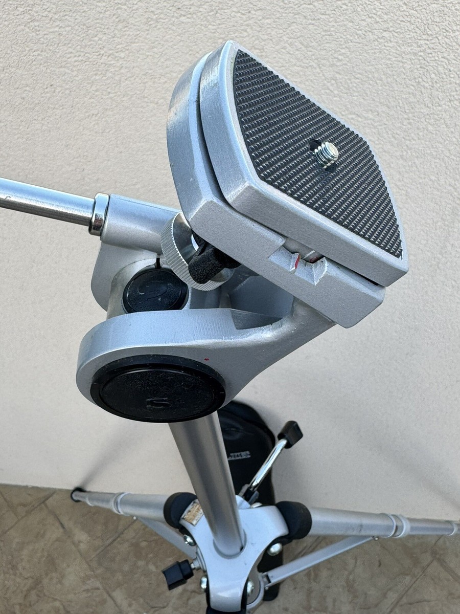 Slik Master Deluxe Tripod ,Silk Pan Tilt Head Geared Center