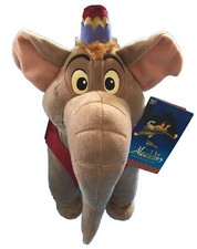 Aladdin Abu Elephant Disney Stuffed Animal Plush Genuine Disney Store New Tag