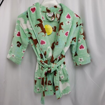 Plush Horse & Heart Robe