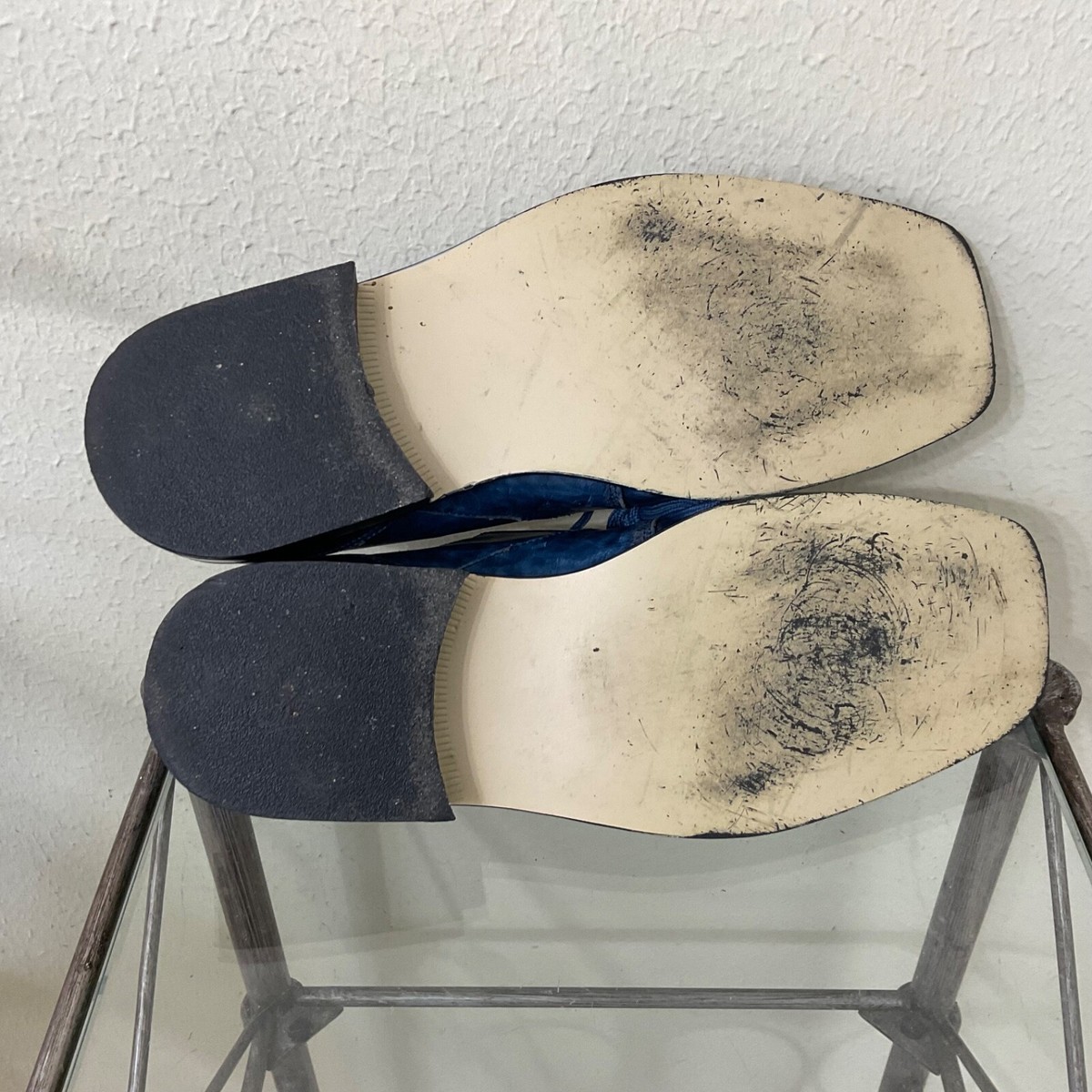 Hugo Vitelli shoes mens size 11 Blue Lace Up Oxford Faux leather Croc embossed hugo vitelli shoes products for sale | eBay main image 3