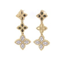 Roberto Coin 18K Yellow Gold Diamond Princess...
