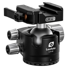   US Dealer  Leofoto LH-40LSC Lever-Control Hybrid Clamp Ballhead/Arca Picatinny