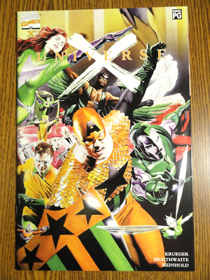 Universe X #1 Alex Ross Cover Schlüssel 1st Aufdruck Krueger Silber Surfer Erde