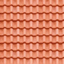 Maison de Poupées Toit Carreaux Cuite Bardeaux Ardoises Miniature Imprimé