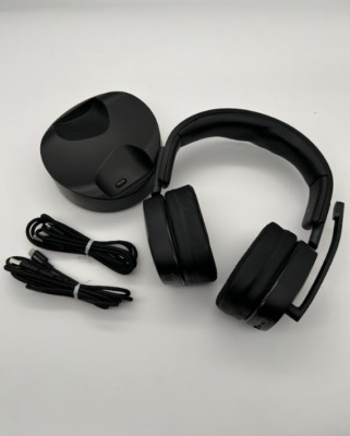 Roccat Syn Max Air Kabelloses RGB PC Gaming Headset mit 3D Audio Black