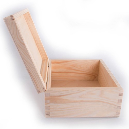 Selection of Small & Large Wooden Storage Boxes /Memory Keepsake Box with Lid - Picture 145 of 290