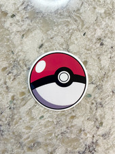 Pokemon Poke ball Sticker l Gloss or Holographic Laminate l Waterproof Decal
