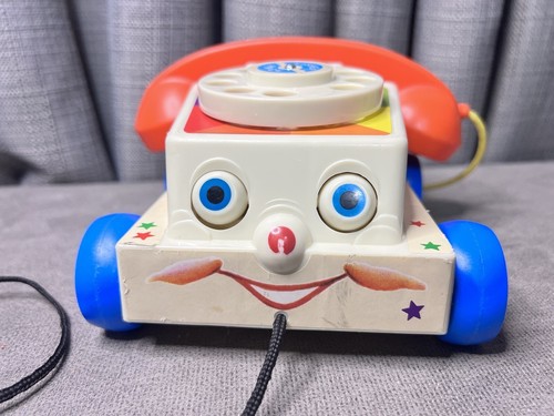 Fisher Price Flashback Chatter Telefono Pull Toy 2009 Toy Story - Foto 2 di 11