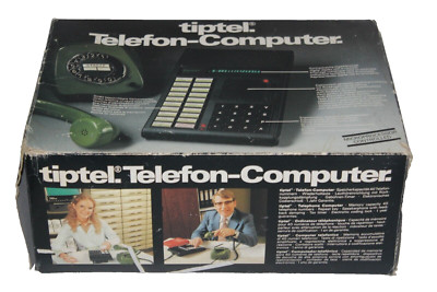 Tiptel Telefon-Computer-Unbenutzt in OVP-Retro