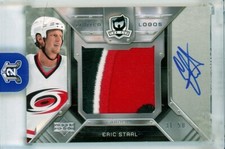 2006-07 Upper Deck The Cup Limited Logos Patch Auto /50 Eric Staal