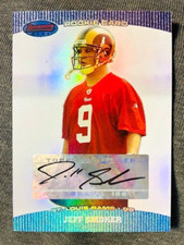 2004 Bowman's Best #135 Jeff Smoker Rookie RC Auto Autograph Card. rookie card picture