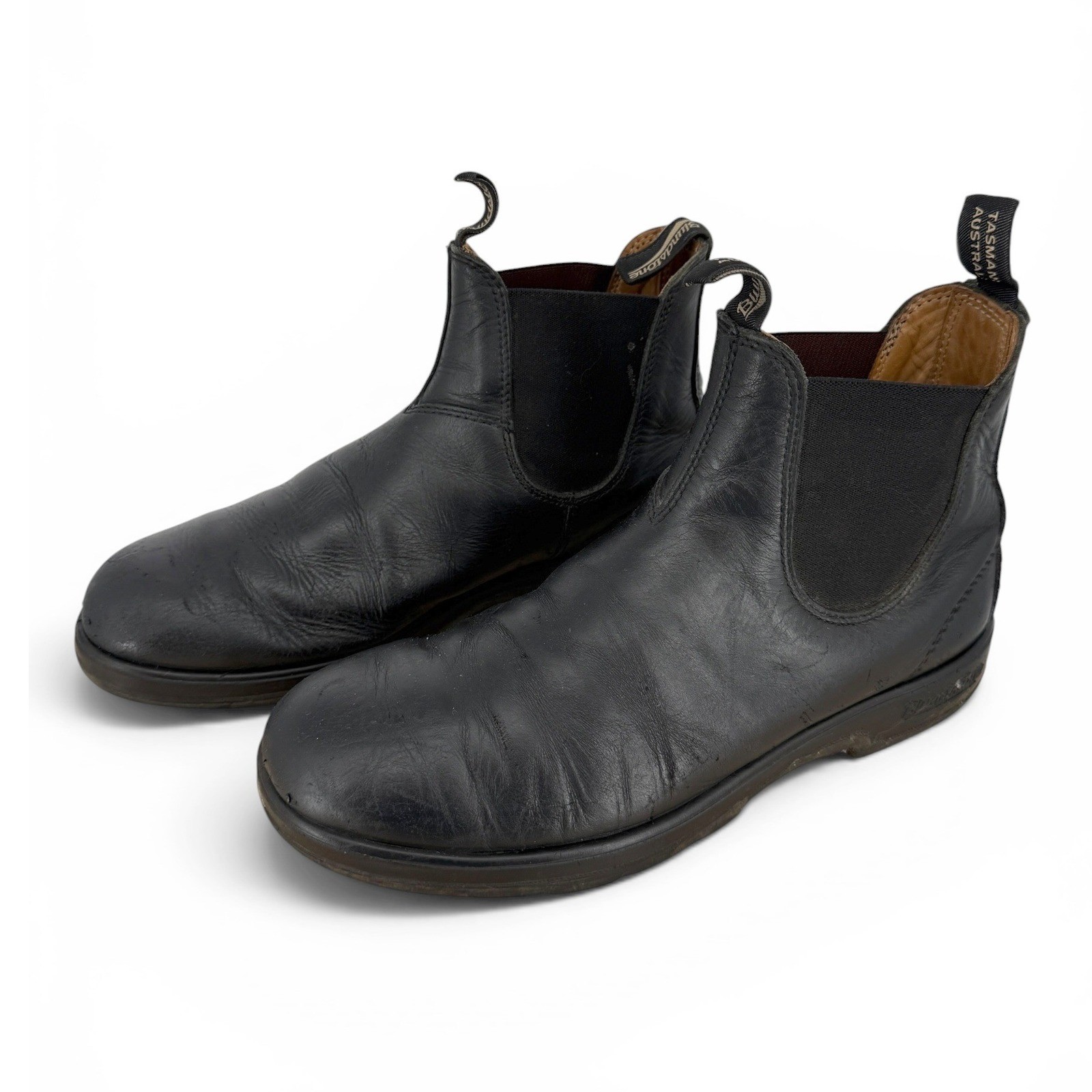 Blundstone Chelsea Boots Size AU 10 US 11 Australia Pull On Mens Black Leather-image