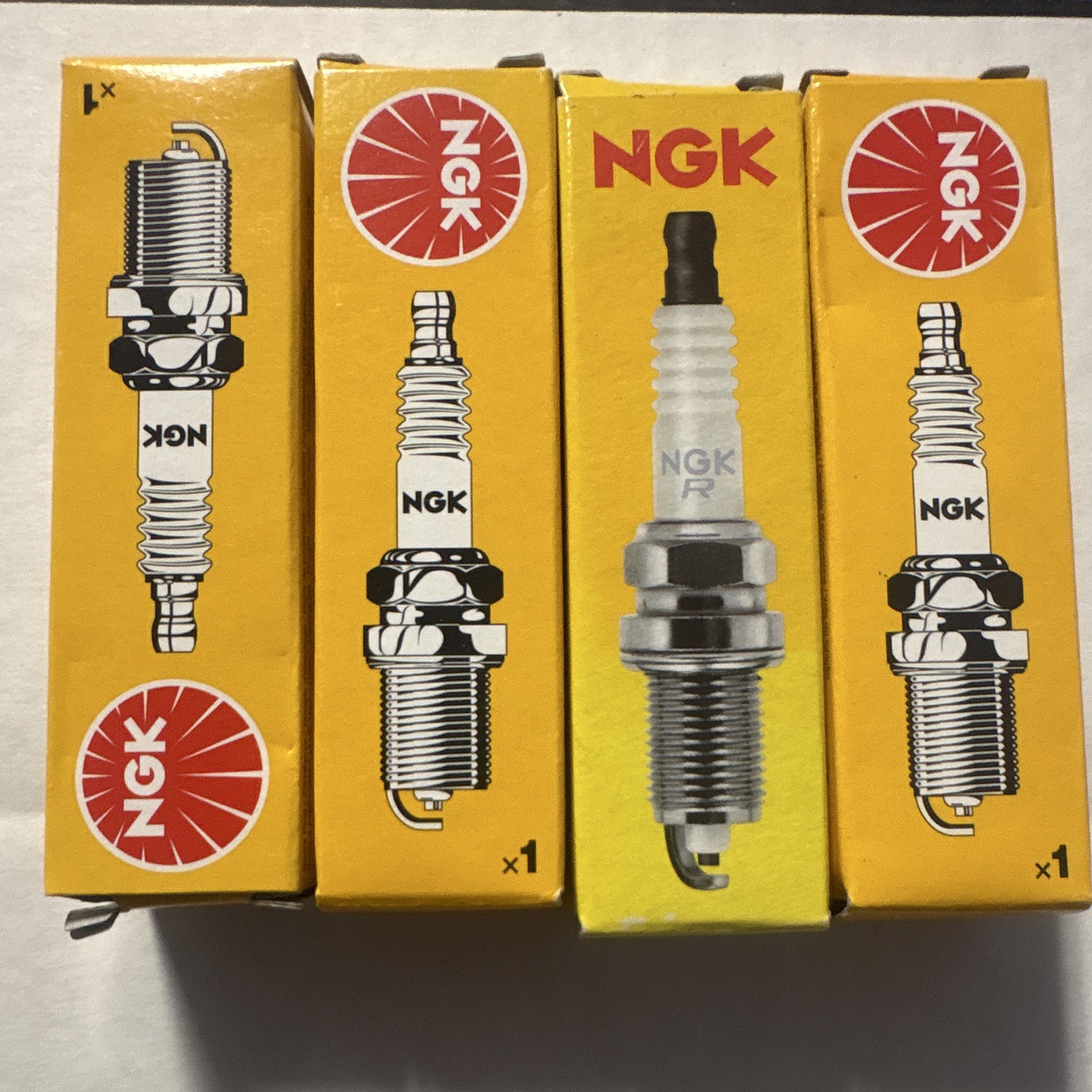 NGK B7HS Spark Plugs Pack of 4 for Outboard Motor Engine Or Other Engines #5