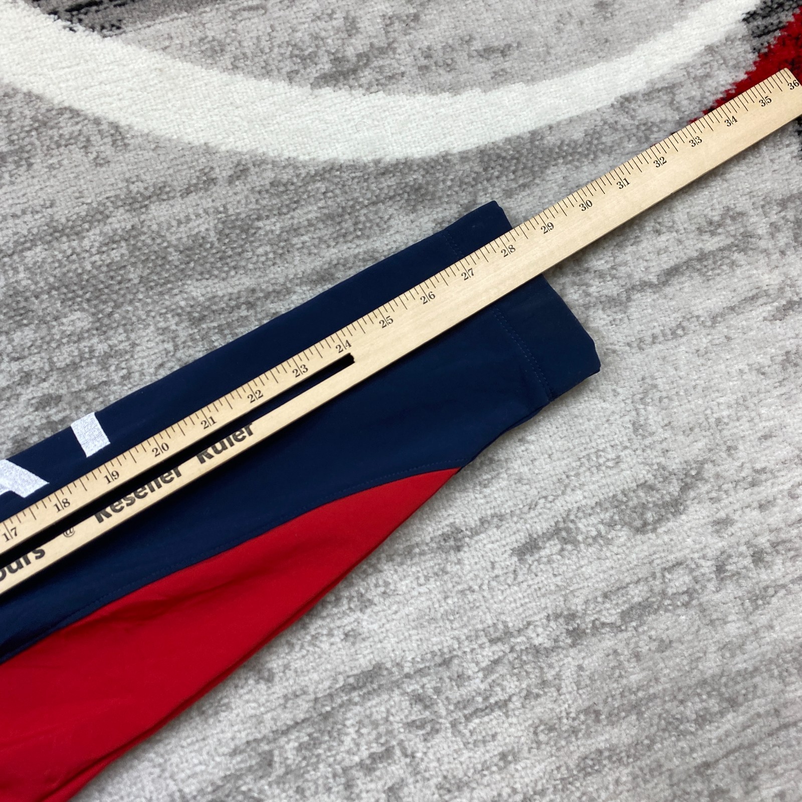 Ariat Team Softshell Jacket Medium Blue Red Eques… - image 11