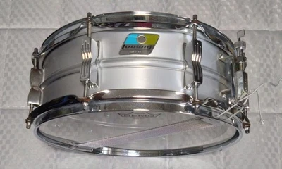 Caisse claire Ludwig Acrolite 14x5 coque aluminium modèle vintage années 80 - Photo 1/4