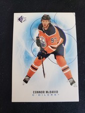 2020-21 Upper Deck NHL SP Hockey Connor McDavid Oilers Center No.90 