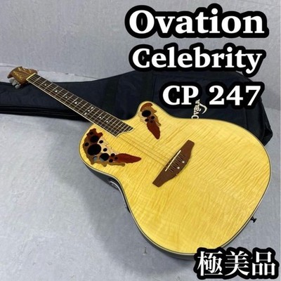 Acoustic Guitar Ovation Celebrity CP 247 Made in Korea with Hard