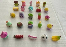 Shopkin's Random Characters No Duplicates Mixed Seasons Lot 30 Figures