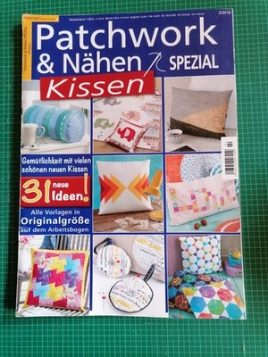 Patchwork und Nähen spezial- Kissen- 2/2019