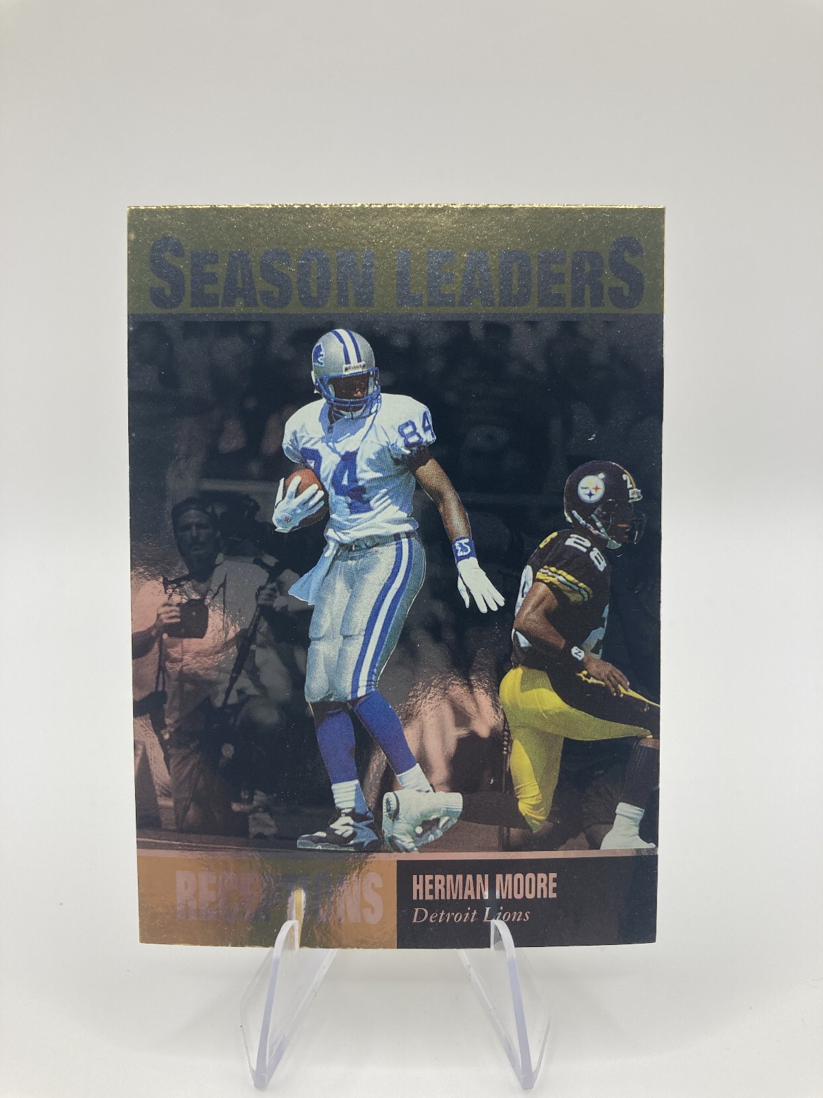 1996 Upper Deck Silver Collection - Herman Moore #217 Detroit Lions