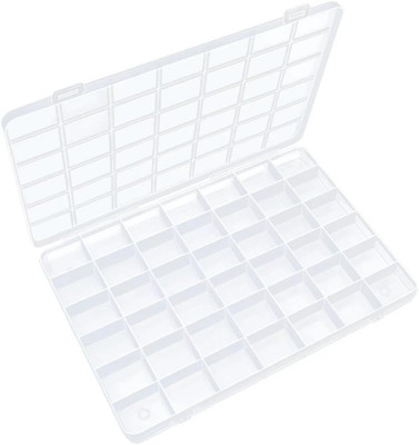 42 Grids Plastic Bead Organizer Box, Organizer Container Storage Box, Dividers f