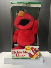 Vintage 1996 Original Tickle Me Elmo Doll NEW IN OG BOX Tyco Plush RARE