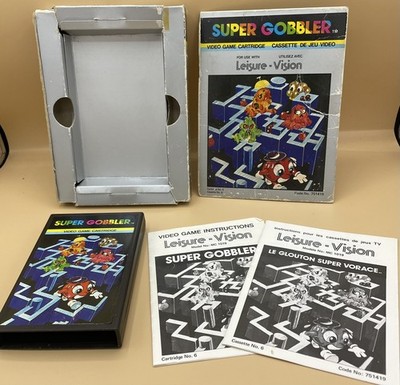 LEISURE VISION/EMERSON ARCADIA SUPER GOBBLER WITH BOX & MANUAL