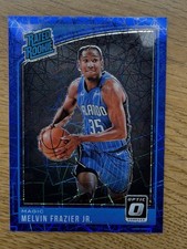Melvin Frazier Jr. 2018-19 Donruss Optic Basketball Blue Velocity RC #153 Mint