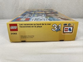 LEGO 3 in 1 Creator 31063 Beachside Vacation- NEW