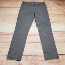 Vuori Meta Pant Mens 32 Grey Slim Straight Stretch Chino Technical Trousers V433