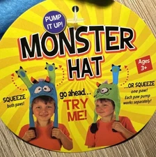Halloween Hat Flipeez Peek-a-Boo Monster Fun Motion Hat Beanie Kids Fun