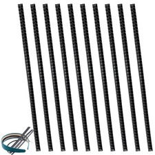 10 PACK Anti-Slip Silicone Grip Headbands Self-Adhesive Hairbands Teeth Strips