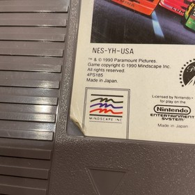 Days of Thunder Nintendo Entertainment System NES aut&eacute;ntico manual de instrucciones