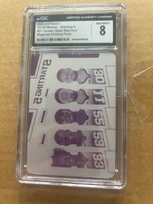 2022-23 Panini *21-22 Mosaic - Starting 5 #21 Golden State Warriors Magenta Prin