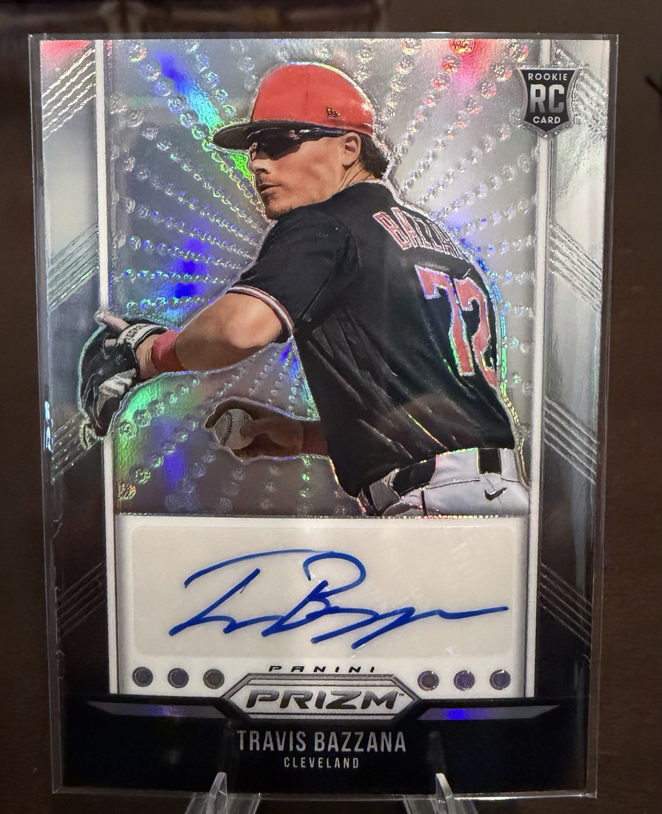 2026 Panini Prizm - Travis Bazzana #72 RC Auto Cleveland Guardians (I87-A)