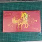 Hong Kong 2026 Gold + FDC Specimen Pack New Year Of HORSE stamp BOX SET