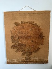 Handmade Countryside Jute Wall Hanging Tapestry Boho country Decor large Vintage