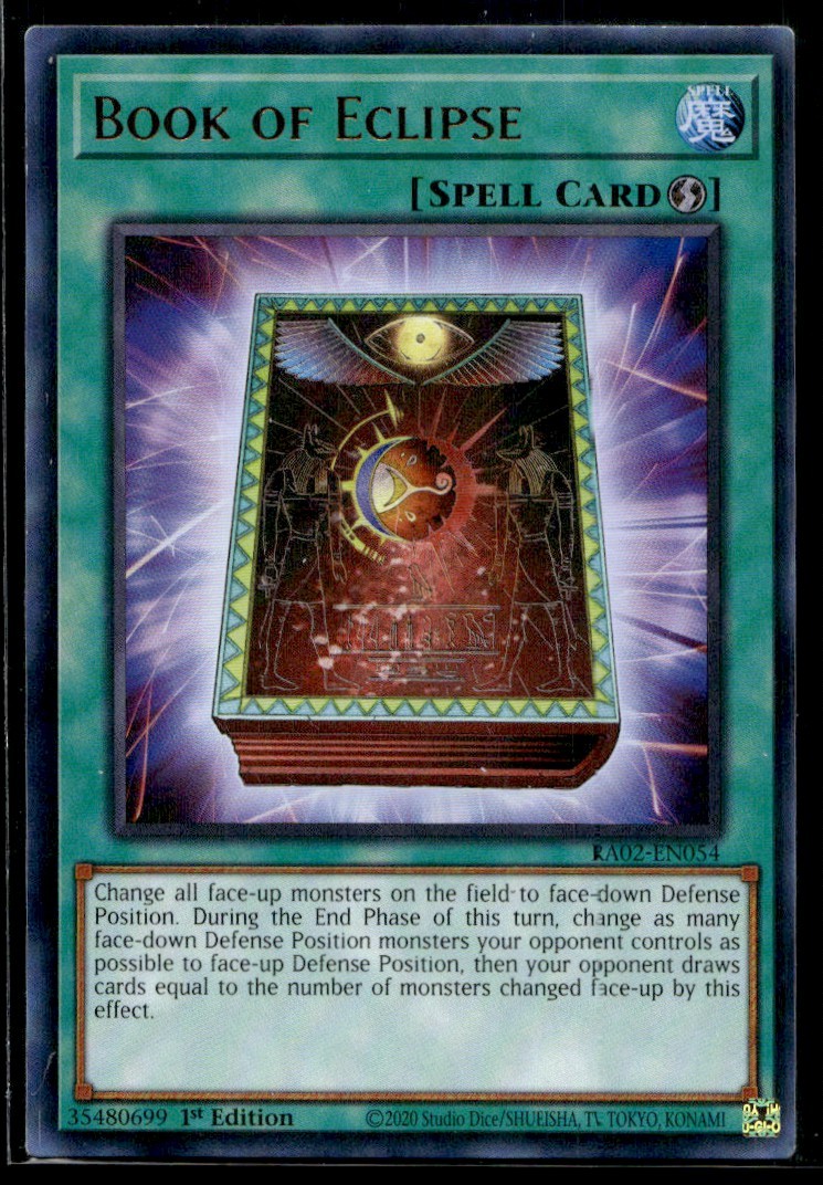 Book of Eclipse (UR) - RA02-EN054 - 1st Edition - YuGiOh