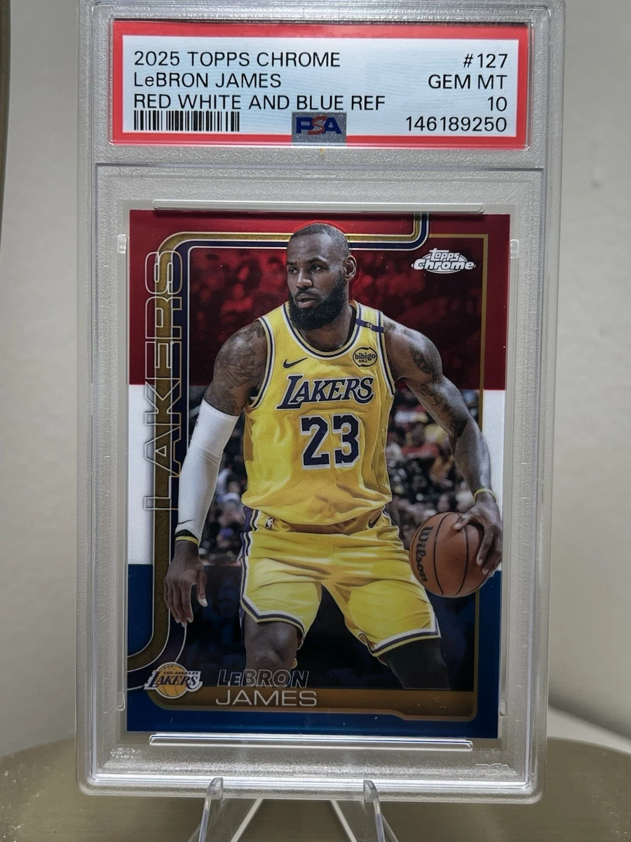 LeBron James Professional Sports Authenticator (PSA) Basketball